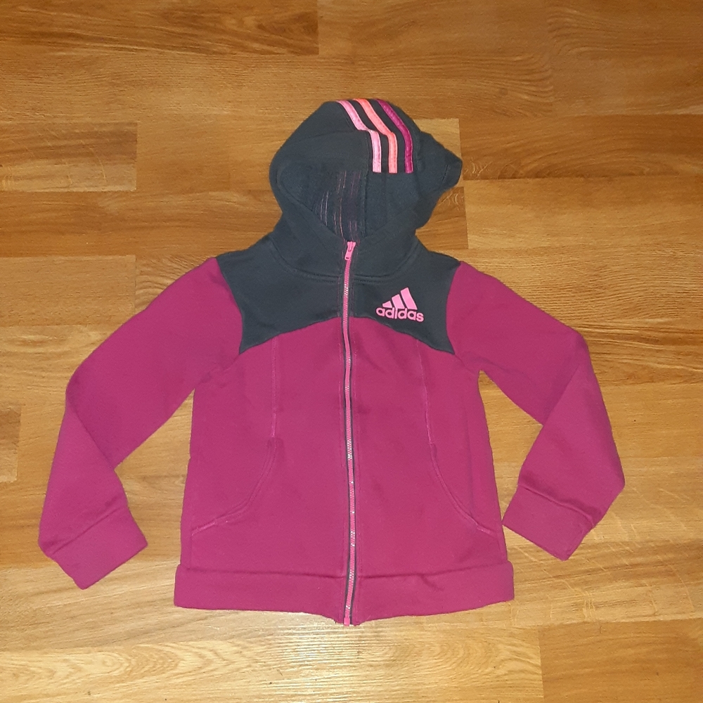 Cute little girls Adidas size 6 hoodie
